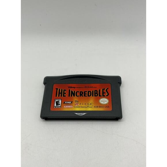 Game Boy Advance Incredibles Nintendo GBA Disney Kids Pixar Movie Video Games - Picture 1 of 5